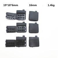 Boucle de fixation en nylon plastique, clip de queue, double boucle, boucle à barbelures, boucle multifonctionnelle à enfiler, boucle de corde