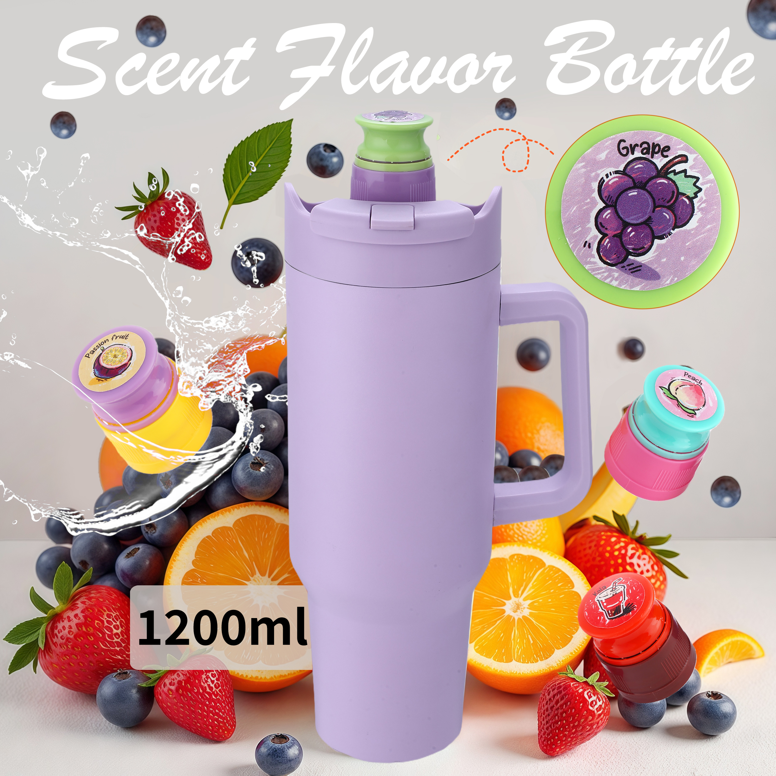 Purple Mug + 3 Scent Lids
