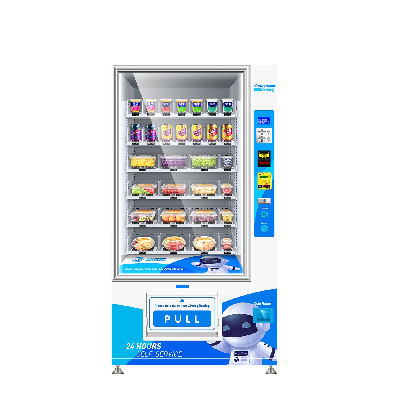 Торговые автоматы zhonggu с лифтом, компьютерный киоск, шкаф