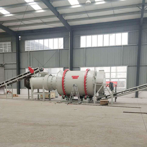 工業用グレードドラム乾燥装置PLC制御Ti高安全3-50t/h容量建設用集合体用サンドドライヤー - Product Image 4