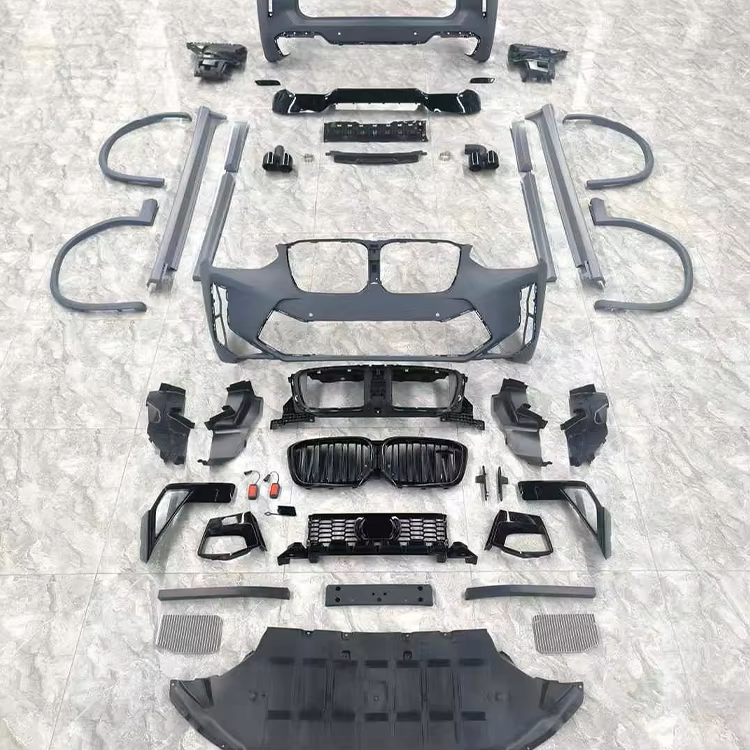 For X3 G01 LCI SUV 2022-2025 PP Injection X3M Style Car Body Kit Front ...