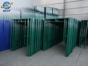 SC Middle East Set di Telai per Ponteggi Tubolari in Metallo Verniciato Tipo Standard Italiano <span class=keywords><strong>Spagnolo</strong></span> per Carichi Leggeri, Ponteggio a Telaio a H - Product Image 4