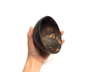 Di alta Qualità A Basso MOQ Su Misura Logo Lucido di cocco cucchiaio Eco-Friendly di <span class=keywords><strong>Lunga</strong></span> Durata Guscio di noce di Cocco Ciotola - Product Image 6