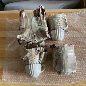 Phong cách cổ điển Hand Painted Mug tùy chỉnh đồ đá dập nổi ly cà phê gốm buổi chiều trà Mug và chiếc đĩa đặt - Product Image 4