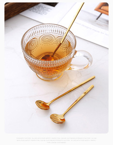 Cuchara de café de acero inoxidable, cuchara para hielo, cuchara de té de mango largo, cuchara para postre, utensilios de mesa, cucharas de té, accesorios para barra de mezclas - Product Image 3