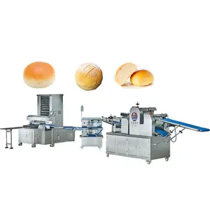 Smart Bakery burger bread linha de produção automática suficiente e salvar trabalho enchimento tipo pão linha de produção