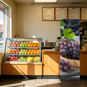 จอแสดงผล LED แบบม้วนเก็บได้ กันน้ำ สีสันสดใส ความละเอียด 1080P ระยะพิกเซล 1.86 มม. ความสว่าง 500cd อัตรารีเฟรช 240Hz สำหรับงานนิทรรศการ - Product Image 6