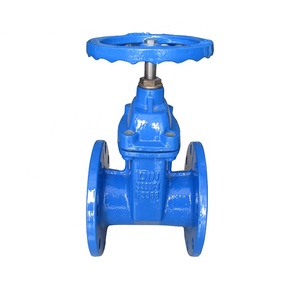 Vanne à opercule à bride à siège souple à tige non élévatrice de grande taille DN1000 PN40 en fonte ductile GGG50 DIN3352, fournie par l'usine - Product Image 2