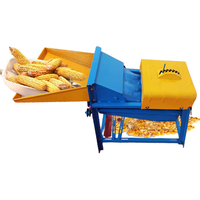 Décortiqueuse de maïs électrique portable commerciale en acier inoxydable, capacité 2000 kg/h, faible bruit, pour usage agricole - Offre Spéciale