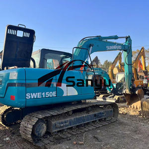 Mejor Precio, Marca Original Sunward SWE150E SWE100, Mini Excavadora Usada de 15 Toneladas, Máquina Excavadora de Construcción Usada de Marca Reconocida en Venta - Product Image 2