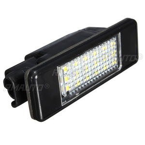 2x Feux de plaque d'immatriculation arrière de voiture 18 LED SMD 6000K pour Peugeot 106 207 307 308 406 407 pour CITROEN C3 C4 C5 C6 C8 - Product Image 4