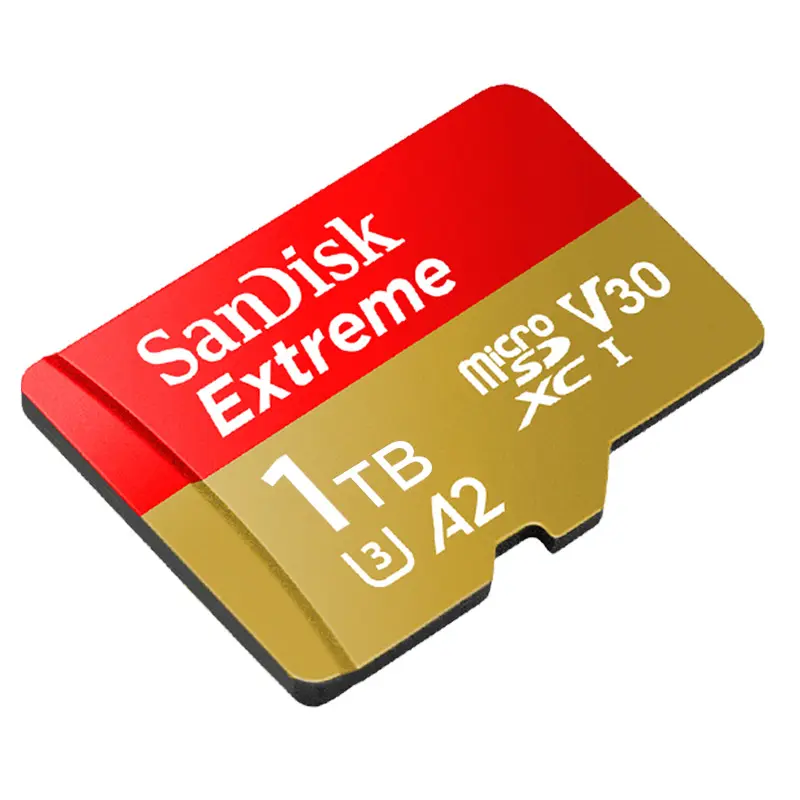 Toptan SanDisk yüksek kalite ve büyük kapasiteli 1TB mikro TF Sd hafıza kartı 32gb 64gb 128gb telefon için