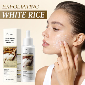Ampoule exfoliante au riz blanc Dolanjin 60ml Soin éclaircissant Peeling doux - Product Image 4