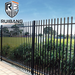Paneles de Cerca Metálica Negra Directamente de Fábrica Ruibang para Proyectos de Distribuidores en América <span class=keywords><strong>del</strong></span> <span class=keywords><strong>Norte</strong></span> - Product Image 5