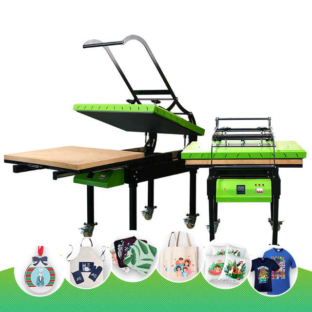 120cm X 100cm Manual Heat Press CE Certification 31"x39" Large Size  Sublimation 3d Vacuum Heat Press Machine