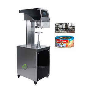 Máquina Semiautomática para Sellar Latas de Frijoles, Máquina para Enlatar Pescado - Product Image 1