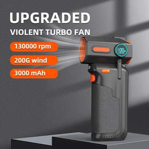 Electric Compressed Air <b>Duster</b> Battery Cordless with light Air Blower for Keyboard <b>Cleaning</b> Kit Mini for Electronics Car Home - Product Image 5