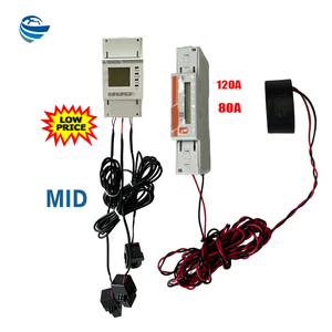 80A 120A 200A 300A Duy Nhất Giai Đoạn/Ba Giai Đoạn RS485 Modbus RTU LCD Hiển Thị AC Đa Chức Năng Điện Thông Minh Năng Lượng Meter Cts - Product Image 1