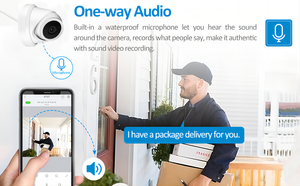 Tốt nhất bán ai VCA thông minh đêm Mạng Máy Ảnh 8MP 4K độ phân giải cao PoE đèn kép CCTV Hệ thống an ninh - Product Image 6