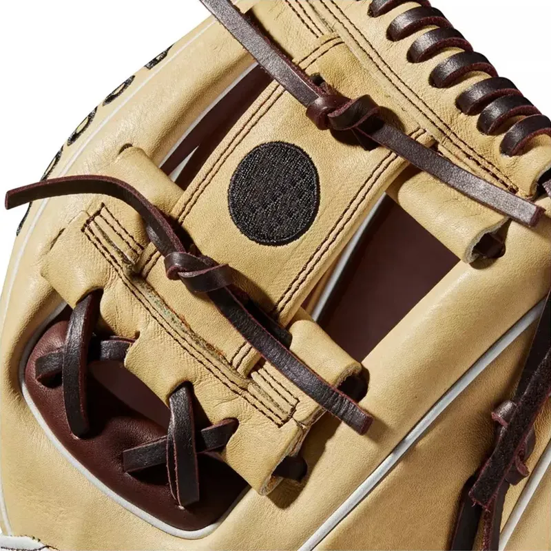 Echt Lederen Honkbal Infield 12.5 Handschoenen Honkbal Handschoenen Custom Guantes De Beisbol Honkbal Handschoen Fabrikant