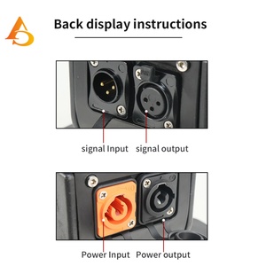 Luz Estroboscópica Móvil de Alta Calidad para Escenario, DMX RGBW 4 en 1, Luz Estroboscópica LED con Cabeza Móvil - Product Image 5