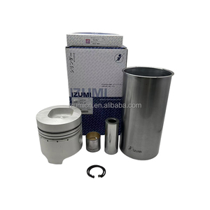 Pistón de motor diésel IZUMI 6BD1 1-12111-303-11261-1 Revestimiento de cilindro 1-118-0 Anillo de pistón 5-12121-005-0 Kit de revestimiento - Product Image 1