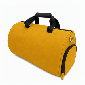 Bolsa de Entrenamiento Ligera e Impermeable de Poliéster, Tipo Barril, Simple, Portátil, para Gimnasio, Yoga, Reutilizable, con Correa de Hombro Extraíble - Product Image 6