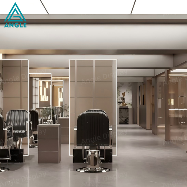 Shopfitting Luxury Open Multi-Layer Makeup Store Wall Display Cosmetics Display Cabinet Beauty Salon Furniture Supply