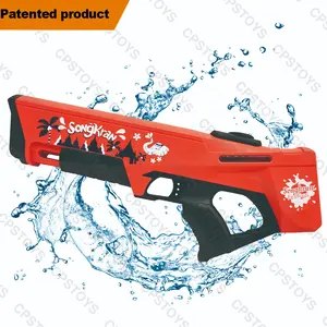 2024 Songkran Automatic Toy Gun Electric Water Gun Hight Capacity Super Squirt Guns Summer Party Games