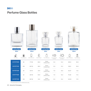 Vente en gros de flacons de parfum en verre vides, élégants, créatifs, rechargeables, personnalisés, 100 ml - Product Image 4