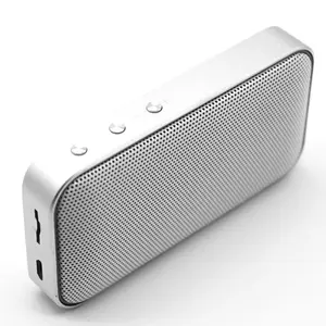 Slim Metallic Wireless Speaker Mini Super Bass Portable Bluetooth Speaker MP3 Player With Lanyard TF Card Bluetooth For PC