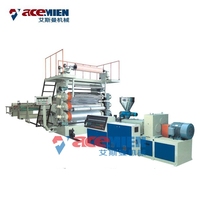 Machine d'extrusion de plaques de marbre artificiel en PVC avec double vis et moteur/boîte de vitesses - Ligne de production de haute qualité