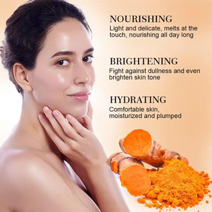 Krim Wajah Vitamin C OVILZ Kunyit Anti Kerut Asam Hialuronat Organik Perawatan Kulit Alami Krim Wajah - Product Image 4