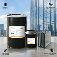 Adhésif silicone structurel bicomposant SIWAY pour verre isolant (IG) à double vitrage, forte adhérence pour l'emballage