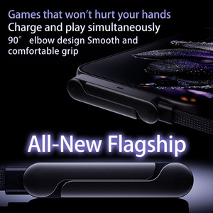 Cable de Datos TKT 2026 USB-C a Tipo-C con Soporte Invisible para Teléfono para <span class=keywords><strong>iPhone</strong></span> 17 Pro Max, Carga Rápida 3A, Trenzado Metálico - Product Image 4