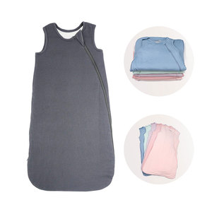 <span class=keywords><strong>Gigoteuse</strong></span> sans manches en fibre de bambou respirante pour nouveau-nés filles et garçons – Qualité supérieure, sûre et confortable - Product Image 3