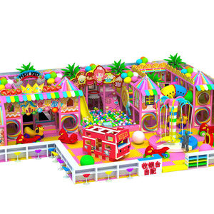 Commercial Indoor Playground Equipment Children's Video Game Console Trampoline <strong>Building</strong> <strong>Blocks</strong> and Slide for Play Center - Product Image 1