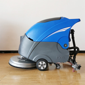 550 Floor Scrubber 55L Clean Water Tank 3000 RPM Brush Speed Push Type For Indoor Outdoor Commercial Use - Product Image 2