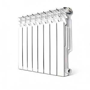 Radiatore Industriale a Parete con 8 <span class=keywords><strong>Pannelli</strong></span>, Struttura Leggera <span class=keywords><strong>in</strong></span> <span class=keywords><strong>Alluminio</strong></span> <span class=keywords><strong>per</strong></span> Cucina, Palestra, Scale, Serra - Product Image 1