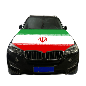 Funda para Capó de Coche con Bandera de Irán Personalizada, Diseño Persa, 120x150cm, Material Elástico de Cuatro Lados, Apta para Camionetas - Product Image 5