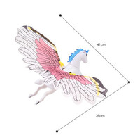 Juego de Juguetes de Aves Voladoras Eléctricas Personalizados de Fábrica, 3 Estilos: Águila, Loro, Pegaso, Juguete con Alas Móviles, Juguete Interactivo para Niños al Aire Libre