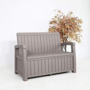 Hot Selling Outdoor Furniture Garden Set Balcony Patio Park PE Plastic <strong>Rattan</strong> Waterproof Backyard Sofa <strong>Bench</strong> with <strong>Storage</strong> Space - Product Image 3