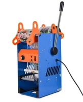 Machine à sceller manuelle pour gobelets de thé au lait 90MM 95MM, scelleuse de gobelets en plastique pour thé Boba