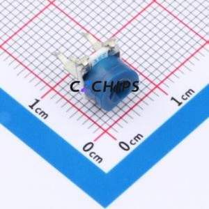 ตัวต้านทาน/โพเทนชิโอมิเตอร์แบบปรับได้3306P-1-202ผ่านตัวต้านทาน (THT) 2Kohm 25% 200mW 250ppm/℃ - Product Image 1