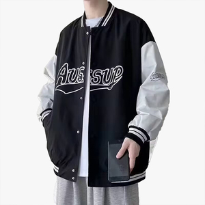Fashion Brand Baseball <b>Jacket</b> Men Spring Autumn New Style Customizable Loose Casual <b>Pilot</b> <b>Jacket</b> Coat Trendy Fashion Coat - Product Image 4