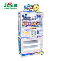 Machine de jeu à griffes Lucky Star avec éclairage LED, design étoile porte-bonheur, à monnayeur, pour centre commercial