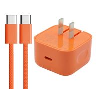 Nouveau chargeur rapide PD40W AVS, câble de charge USB C-C 60W pour iPhone, gaine en nylon, blindage tressé IP18