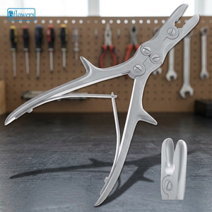 Pinza manual quirúrgica Stille Leur Rongeur, instrumento de clase II con certificación CE, de acero inoxidable con base de acero F9-722 ISO 2015 - Product Image 4