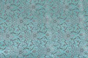 Tela de Brocado de Poliéster Ecológica de Diseño, con Patrón Abstracto Inspirado en Flores, Aspecto Brillante, para Bolsos de Moda Étnica para Niñas - Product Image 4