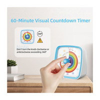 Minuteur visuel pour étudiants, gestion du temps en classe, horloge de productivité, compte à rebours, minuteur visuel pour enfants